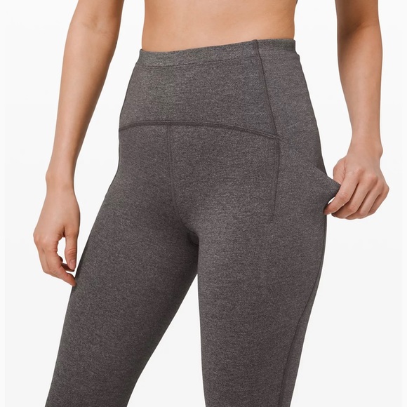 Lululemon Swift Speed Grey Crop high rise - Picture 5 of 6